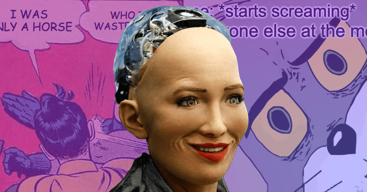 This AI-driven meme generator delivers the avant-garde content you